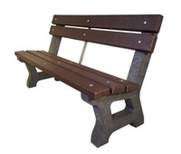 Parkové lavičky plastové