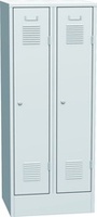 Šatníková skriňa kovová - zváraná, nízka