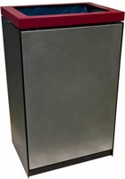 Vonkajšie kovové odpadkové koše a nádoby