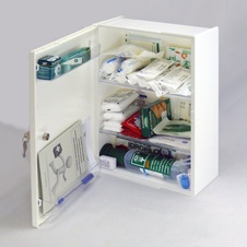 Plastová lekárnička s náplňou elektro