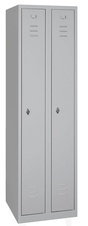 Šatníková skriňa 1800x500x500 mm, šedé dvere