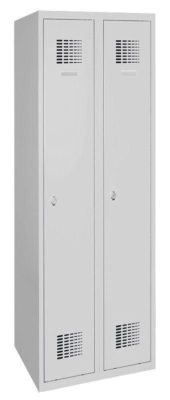 Šatník 1800x600x500 mm, sivé dvere
