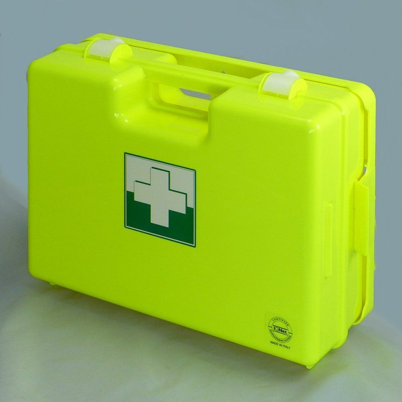Kufor prvej pomoci FLUO 4 s náplňou elektro