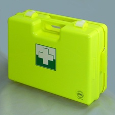 Kufor prvej pomoci FLUO 4 s náplňou elektro