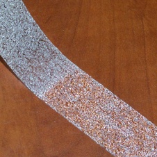 Protišmyková páska s korundovými zrnami, priehľadná šírka 25mm