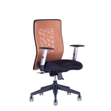 Kancelárska stolička CALYPSO, hnedá