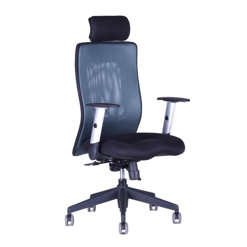 Kancelárska stolička CALYPSO XL, nastaviteľný podhlavník, an