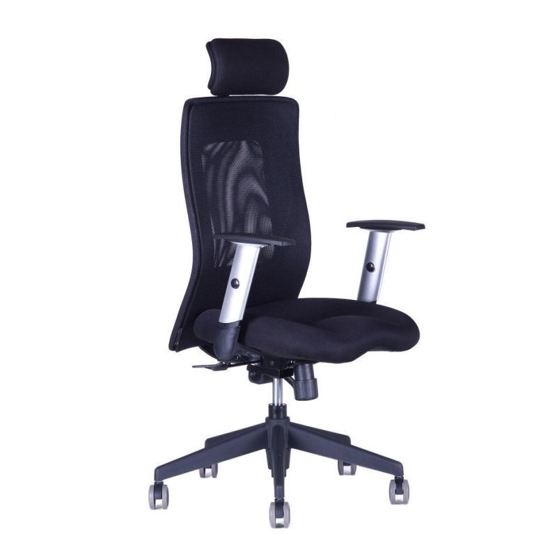 Kancelárska stolička CALYPSO XL, nastaviteľný podhlavník, či