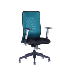 Kancelárska stolička CALYPSO GRAND bez podhlavníka, zelená