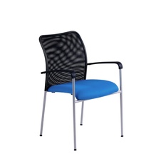 Jednacia stolička TRITON NET, modrá