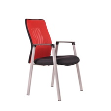 Jednacia stolička CALYPSO MT, červená
