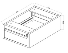 Nastaviteľný dielenský stôl 2000 mm 2xM4+2xZ1, buková škárovka