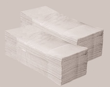Jednotlivé papierové uteráky ŠEDÉ 5000 ks skladané