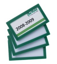 Magnetický rámček TARIFOLD Display Frame, 80x45 mm, zelený -