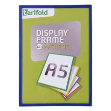Magnetický rámik TARIFOLD Display Frame A5, modrý
