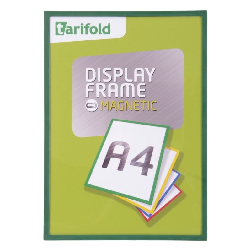 Magnetický rámček TARIFOLD Display Frame A4, zelený