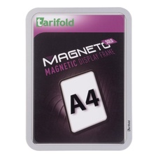 Magnetický rámček TARIFOLD Magneto Solo A4, strieborný - 2 ks