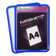 Magnetický rámček TARIFOLD Magneto Solo A4, modrý - 2 ks