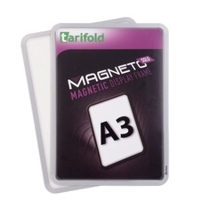 Magnetický rámček TARIFOLD Magneto Solo A3, strieborný - 2 k