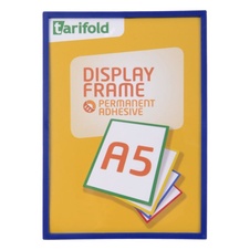Samolepiaci rámček TARIFOLD Display Frame A5, modrý