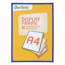 Samolepiaci rámček TARIFOLD Display Frame A4, modrý