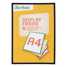 Samolepiaci rámček TARIFOLD Display Frame A4, čierny