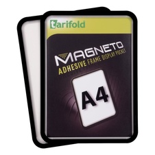 Samolepiaci rámček TARIFOLD Magneto A4, čierny, 2 ks