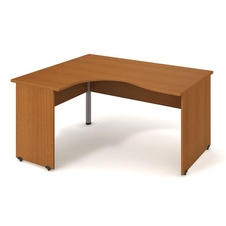 HOBIS kancelársky stôl pracovný tvarový, ergo pravý - GE 200