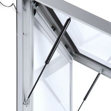 Vonkajšia vitrína 1000 x 1400 mm Premium s LED osvetlením