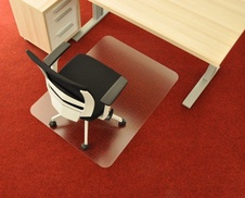 Podložka pod stoličku s hrotmi na koberec 1200x900 mm