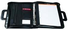Exafolder, aktovka s 4-krúžkovou mechanikou, čierny