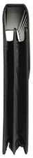 Exabag, aktovka A4 s kovovými doplnkami, čierna
