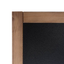 Drevená kriedová tabuľa 600 x 800 mm, teak - 2