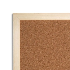 Korková tabuľa s dreveným rámom 450 x 600 mm