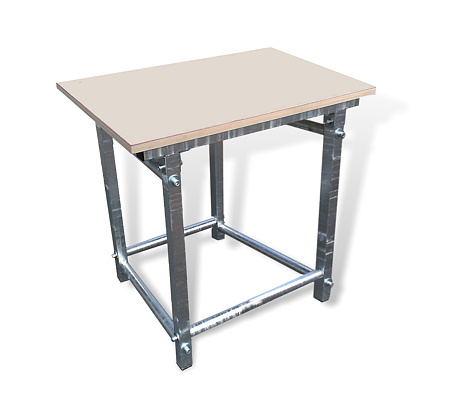 Montovaný dielenský stôl DSB-30 600x600x900 mm