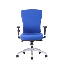 Kancelárska stolička Halia bez podhlavníka, modrá