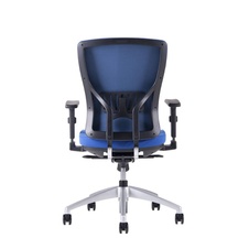 Kancelárska stolička Halia bez podhlavníka, modrá