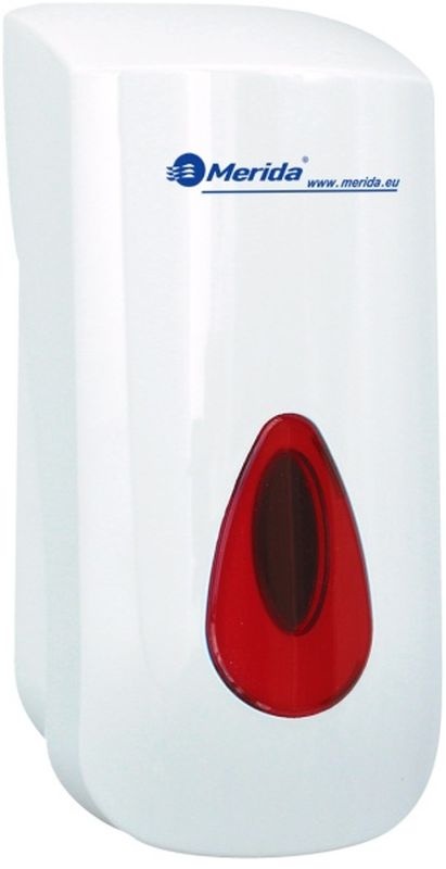 Dávkovač tekutého mydla 400 ml, červené okienko