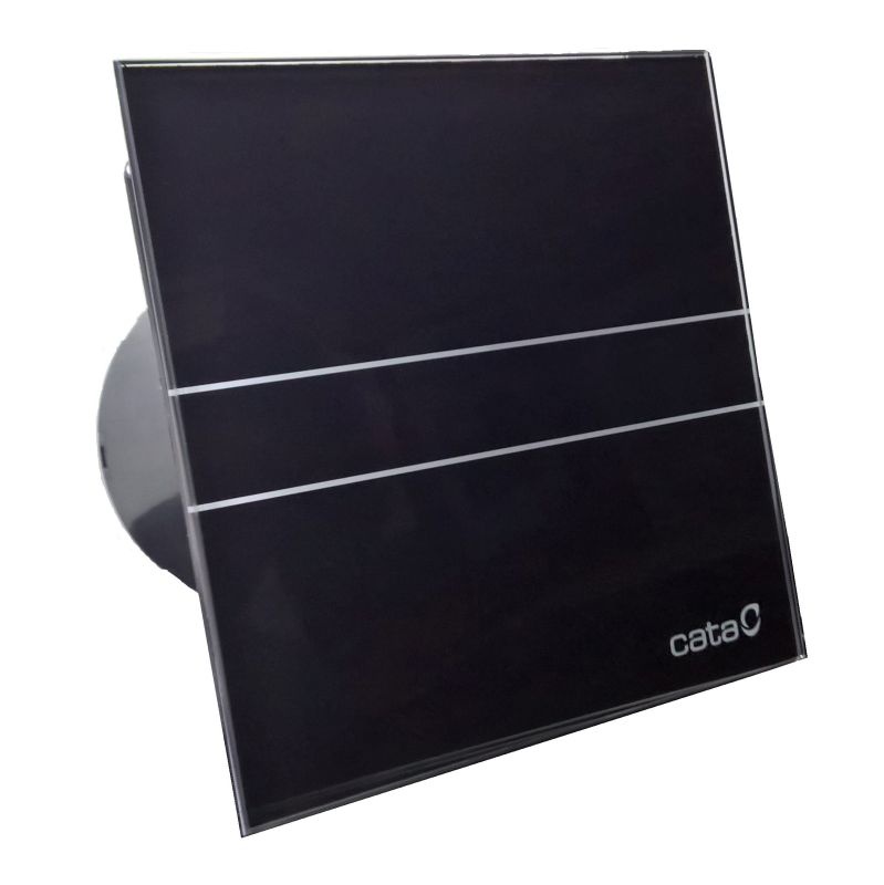Dizajnový axiálny ventilátor CATA e100 GB, čierny