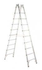 ZARGES pričlový stojací rebrík, štafle 2x4 pričlia