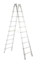 ZARGES pričlový stojací rebrík, štafle 2x4 pričlia