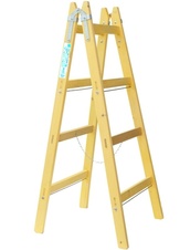 ZARGES drevený stojací rebrík, štafle 2x4 pričle
