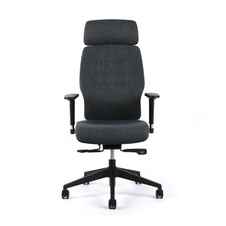Kancelárska stolička SELENE, čierna - antracit