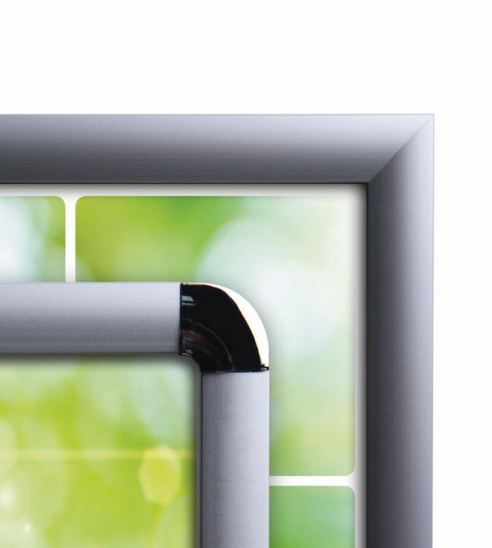 Plagátový klaprám 500 x 700 profil 20 mm ostrý roh