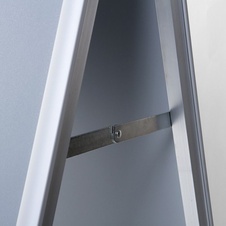 Zákaznícky pútač Standard 700 x 1000 mm, profil 25 mm, oblé