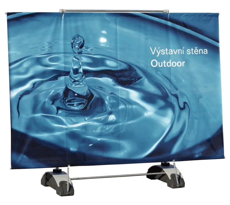 Výstavná a prezentačná stena Outdoor Double