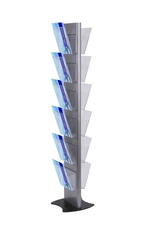 Stojan na prospekty TORRE obojstranný