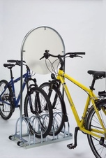 Reklamný stojan na bicykle, 4 státie