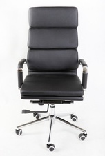 Kancelárska stolička Soft, čierna - 4