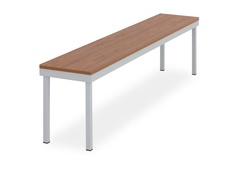 Šatníková lavica, šírka 1200 mm, dekor dub bardolino